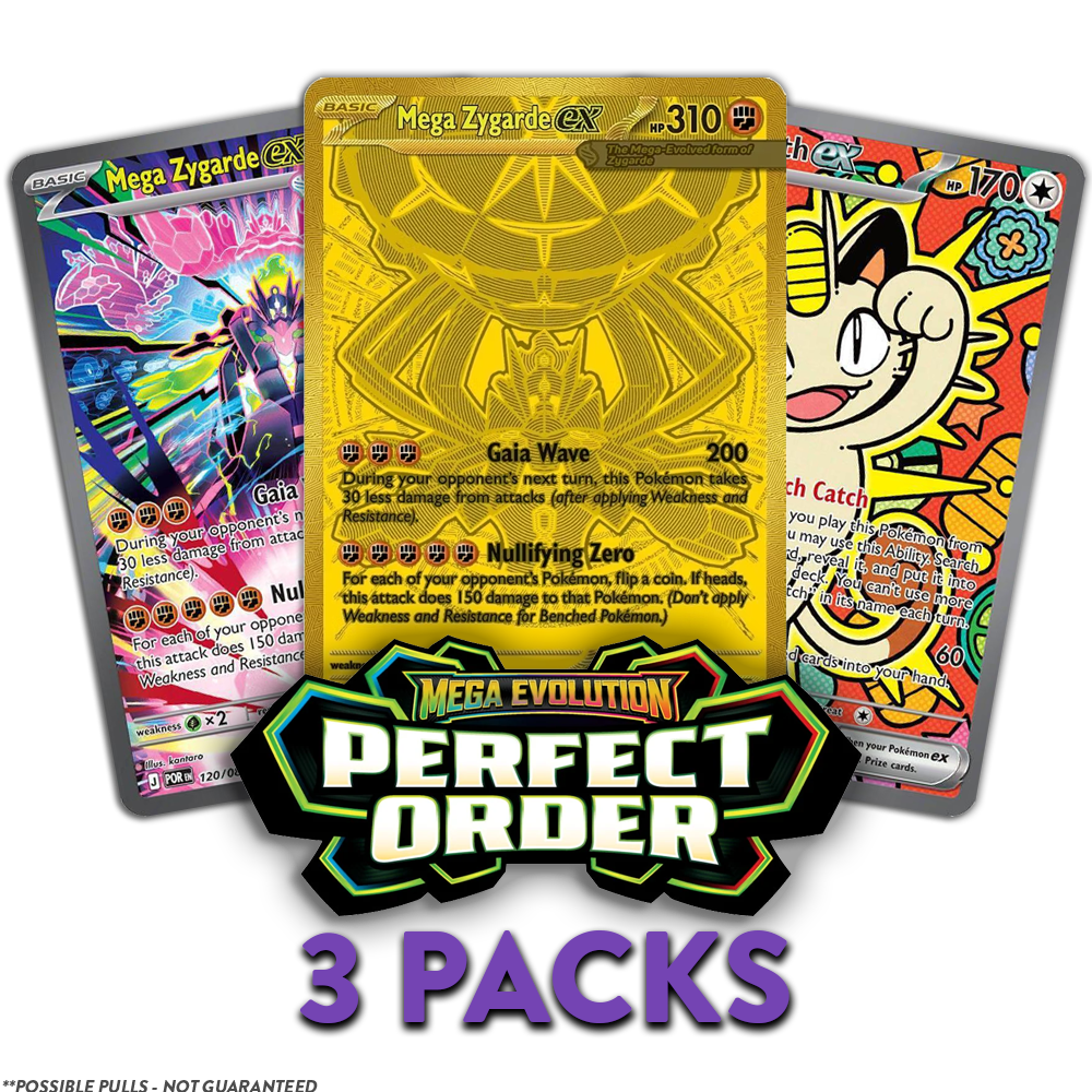 Perfect Order EN 3-PACKS (Live Break)