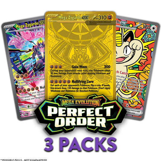 Perfect Order EN 3-PACKS (Live Break)