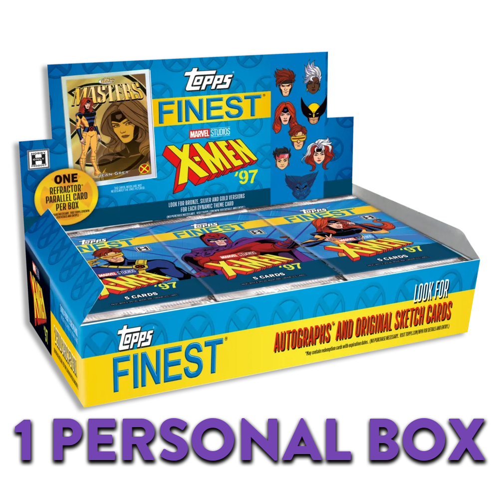 Marvel TOPPS Finest X-Men 97 FULL BOX (Live Break)