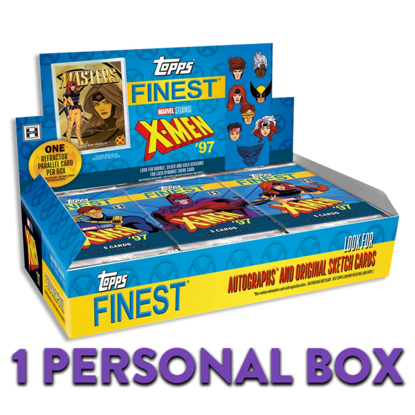 Marvel TOPPS Finest X-Men 97 FULL BOX (Live Break)