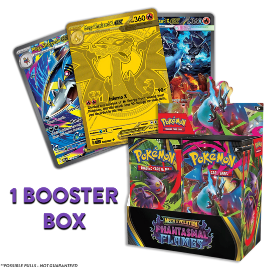 (LIMIT 1) Phantasmal Flames EN BOOSTER BOX (Live Break)