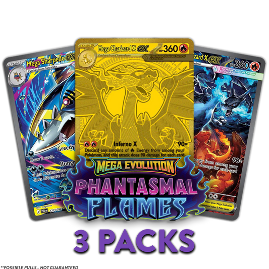 Phantasmal Flames EN 3-PACKS (Live Break)