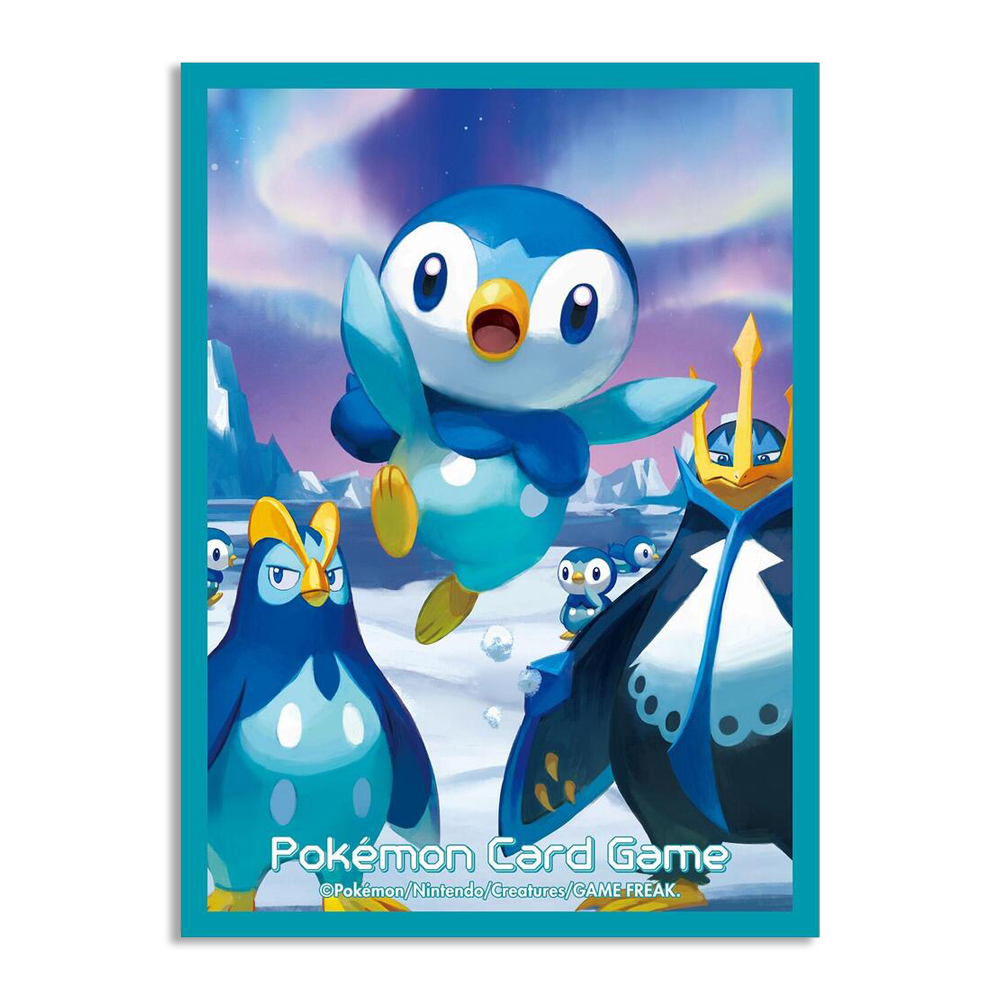Pokemon Center Japan Exclusive Card Sleeves - Piplup & Evolutions 64ct