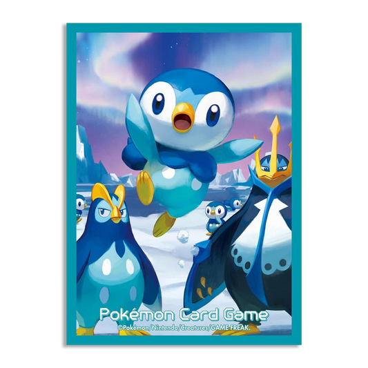 Pokemon Center Japan Exclusive Card Sleeves - Piplup & Evolutions 64ct