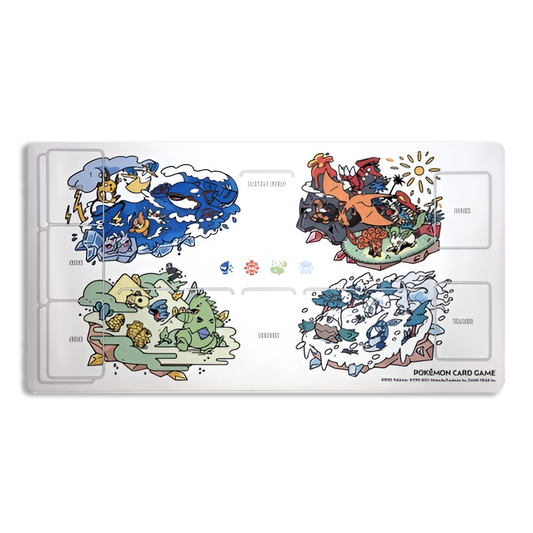 Pokemon Center Japan 2025 Charizard Kyogre Tyranitar Glaceon OTENKI TEAM Playmat