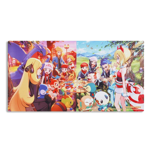 Pokemon Chinese Exclusive 2nd Anniversary Friends in Sinnoh Hisui Playmat