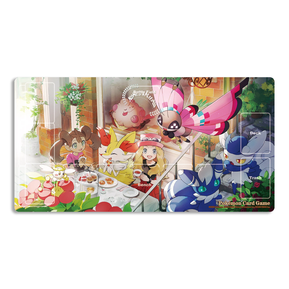 Pokemon Center 2022 Serena Braixen Playmat