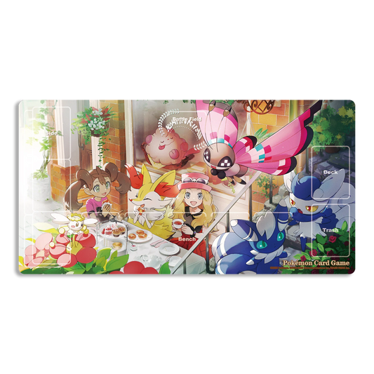 Pokemon Center 2022 Serena Braixen Playmat