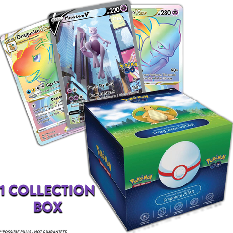 Pokemon GO Dragonite VSTAR Premier Deck Holder Collection (Personal Break)