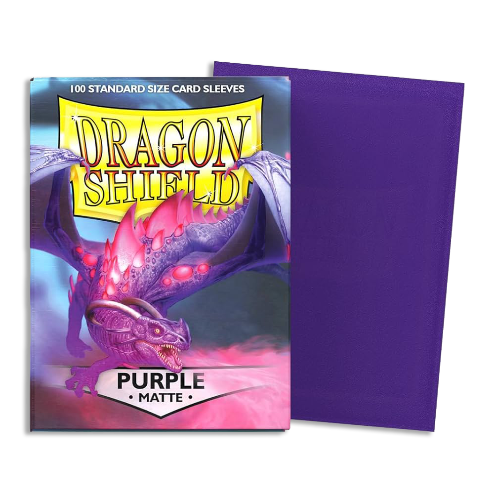 Dragon Shield Purple Matte Sleeves 100ct