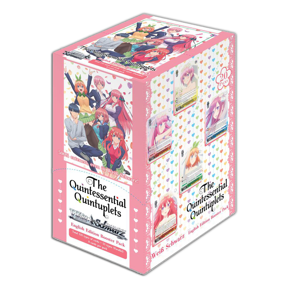 Weiß Schwarz Quintessential Quintuplets EN BOX ( Personal Break)