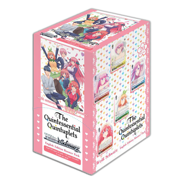Weiß Schwarz Quintessential Quintuplets EN BOX (Live Break)