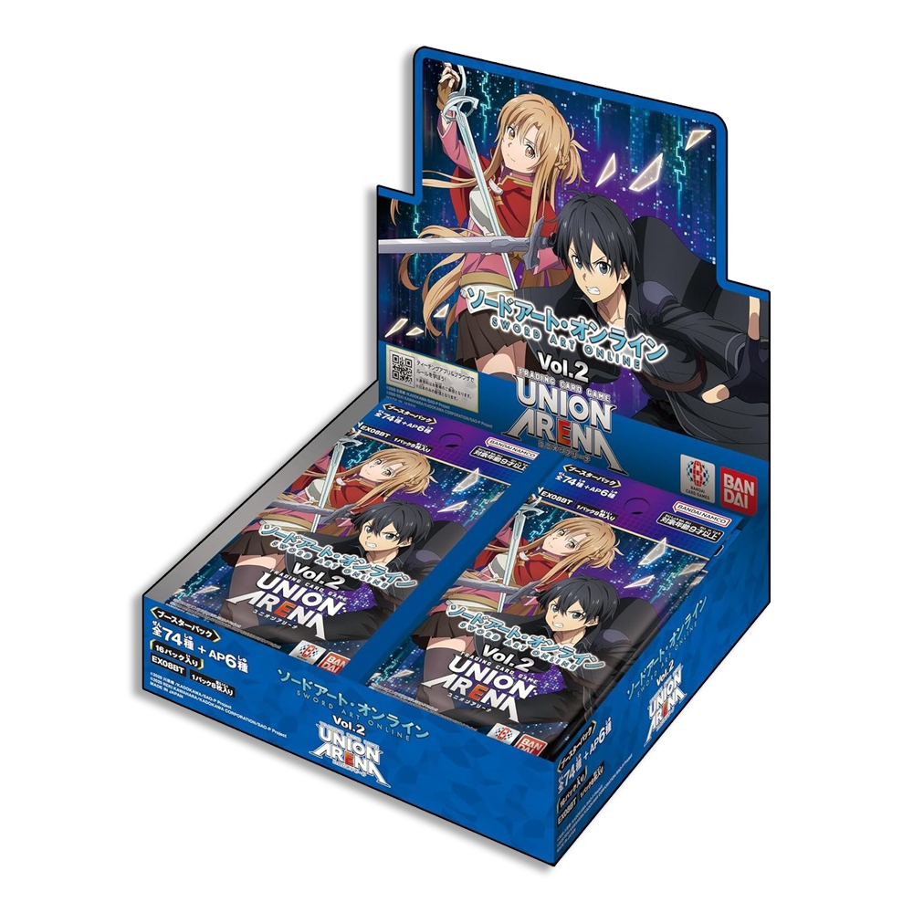 Sword Art Online Vol. 2 Union Arena EN FULL BOX (Live Break)