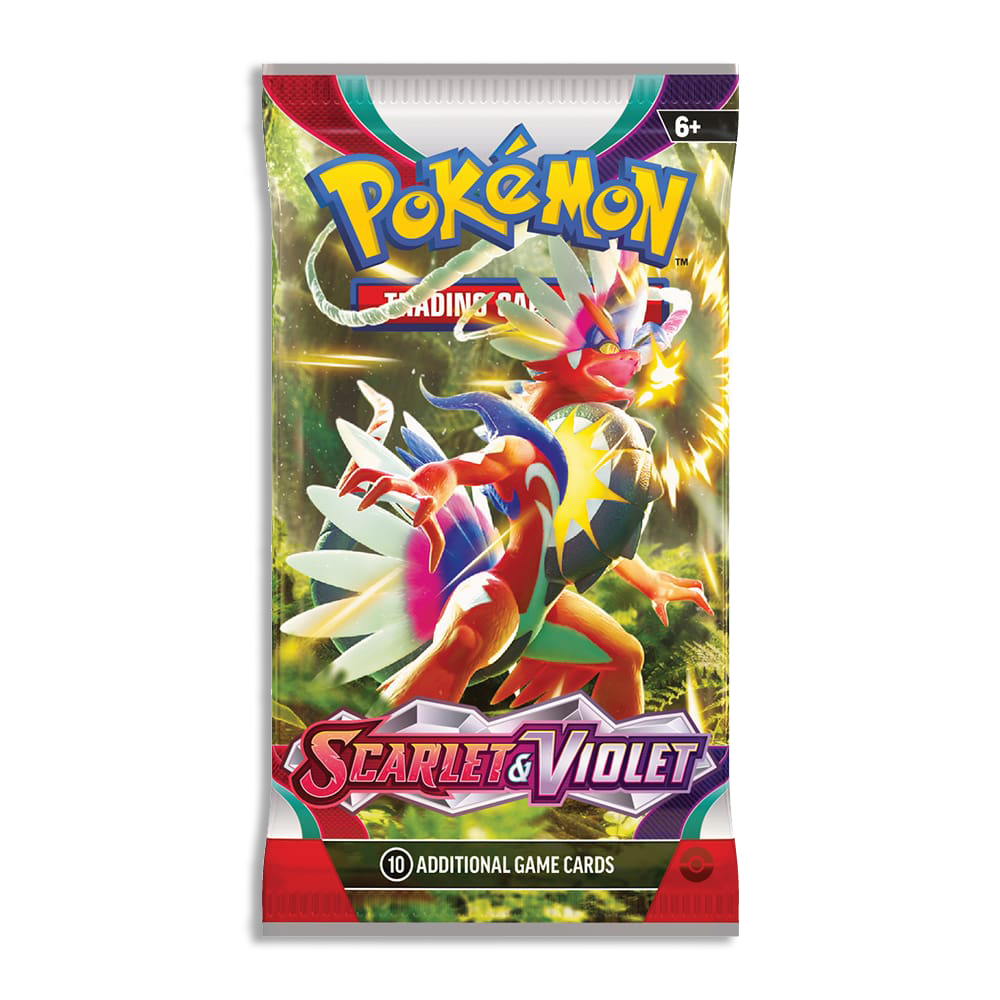 Scarlet & Violet EN 3-PACKS (Live Break)