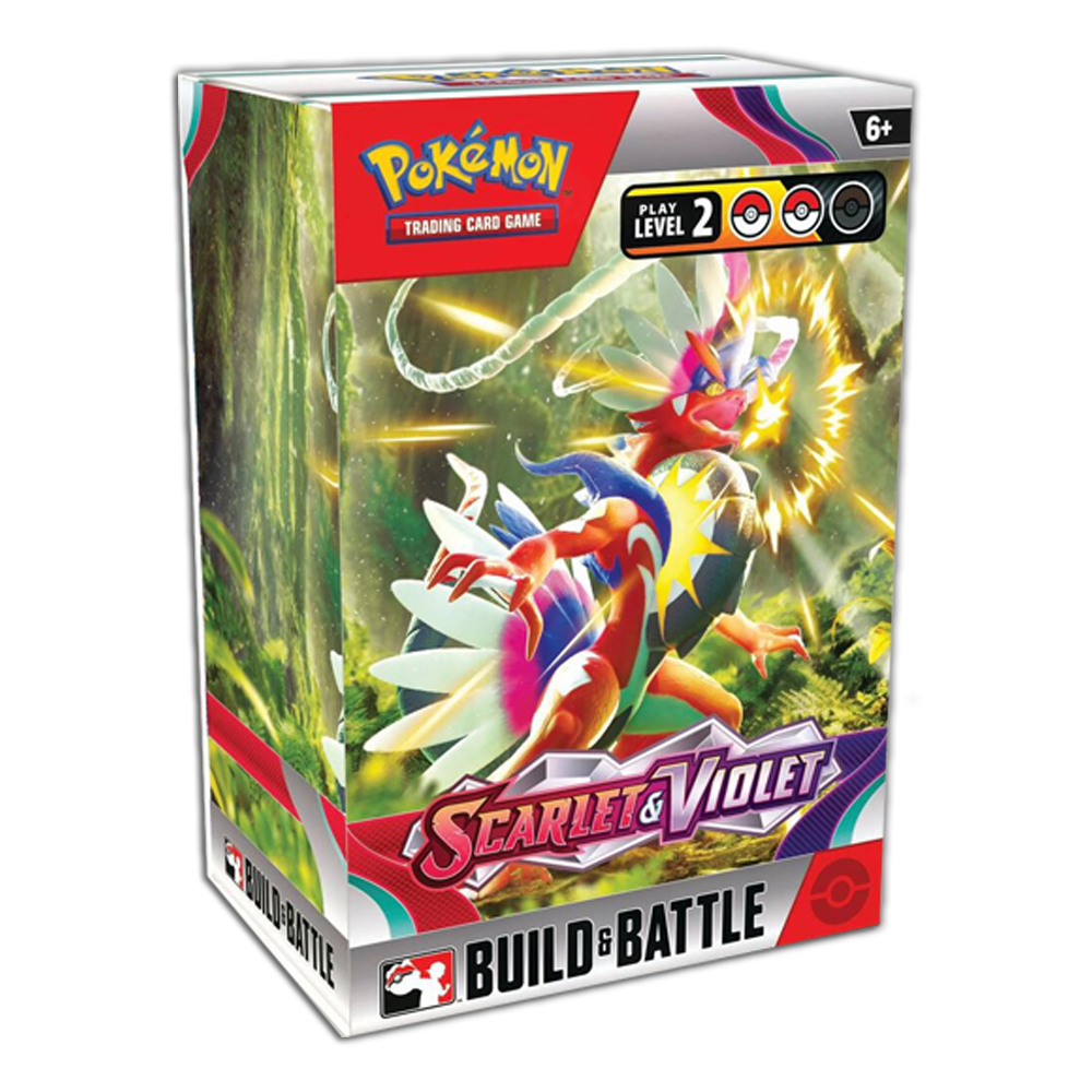 (LIMIT 2) Scarlet & Violet Base EN BUILD & BATTLE (Live Break)
