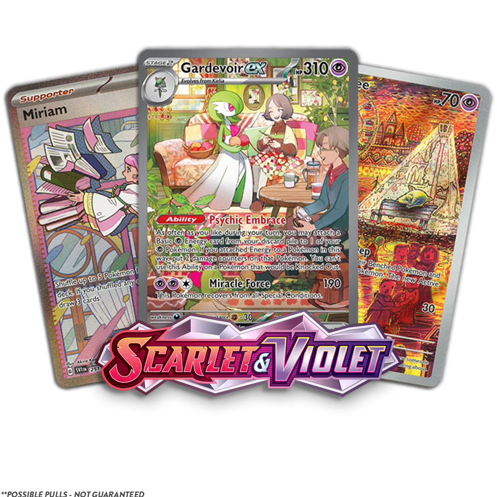 (LIMIT 2) Scarlet & Violet Base EN BUILD & BATTLE (Live Break)
