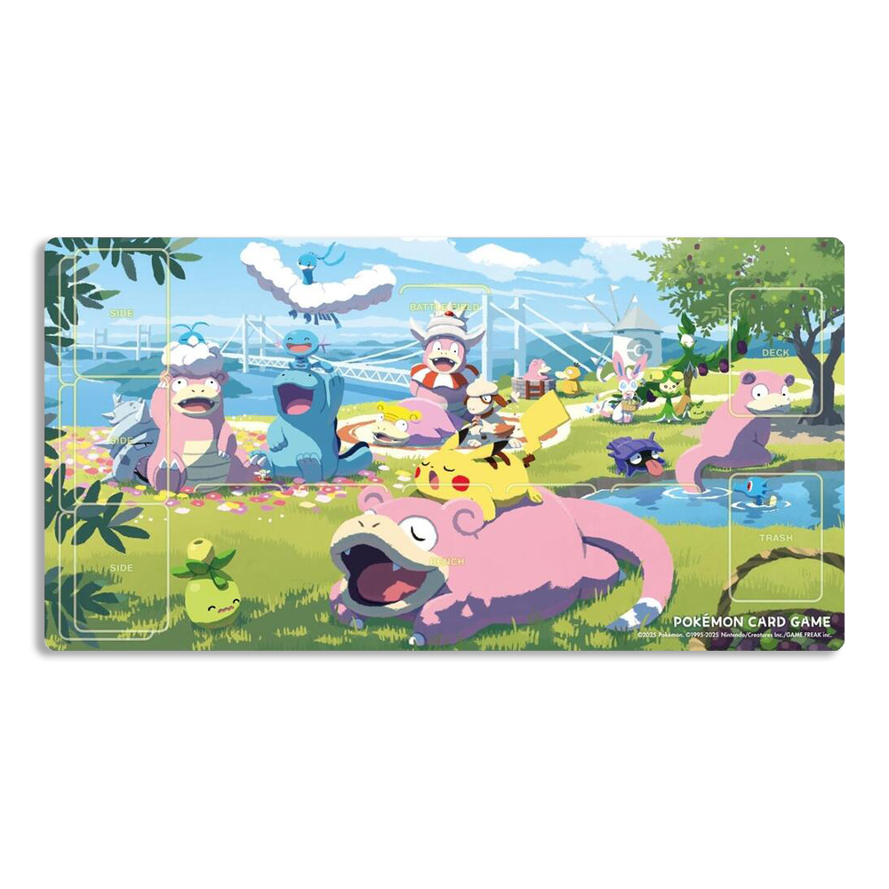 Pokemon Center Kagawa Slowpoke & Friends Playmat