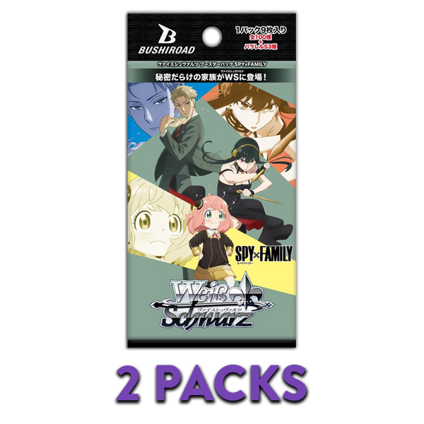 Weiß Schwarz Spy x Family JP 2-PACK (Live Break)