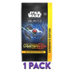 Star Wars Unlimited Jump to Lightspeed Carbonite Editon 1-PACK (Personal Break)