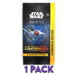 Star Wars Unlimited Jump to Lightspeed Carbonite Editon 1-PACK (Personal Break)