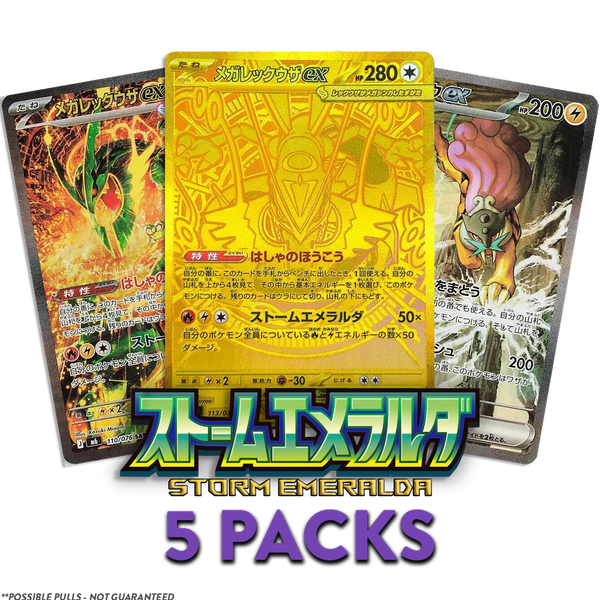 Storm Emeralda JP 5-PACK (Live Break)
