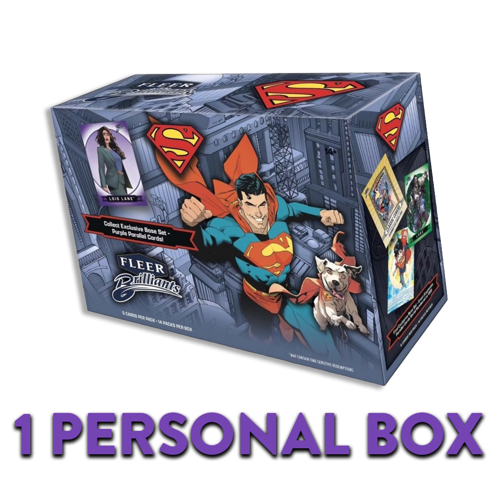 2025 Fleer Brilliants Superman BOX (Live Break)
