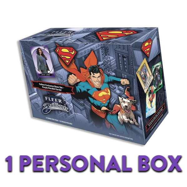 2025 Fleer Brilliants Superman BOX (Live Break)