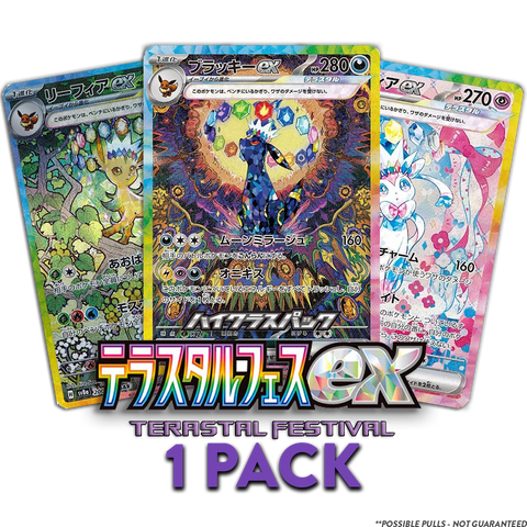 Terastal Festival ex 1-PACK (Personal Break)