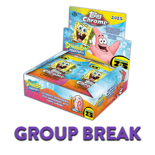 2025 Topps Chrome Spongebob 2-BOX (Group Break)