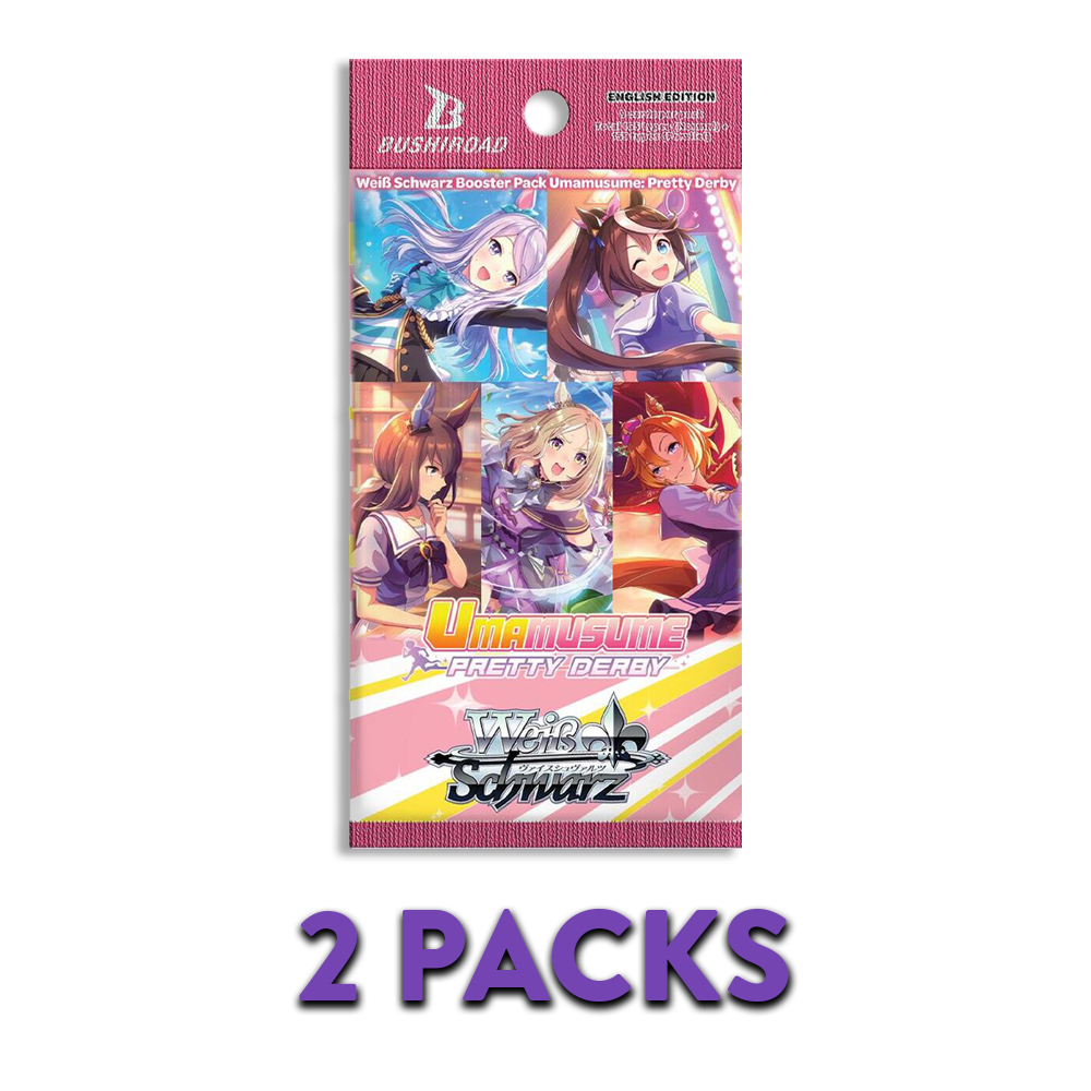 Weiß Schwarz Umamusume: Pretty Derby EN 2-PACK (Live Break)
