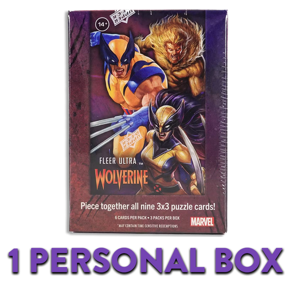 Fleer Ultra Wolverine BLASTER BOX (Live Break)