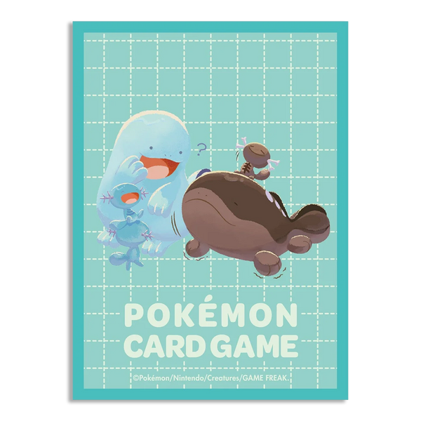 Pokemon Center Japan Exclusive Card Sleeves - Wooper, Quagsire, Clodsire 64ct