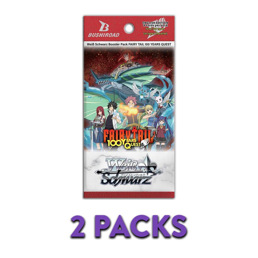 Weiß Schwarz Fairy Tail 100 Years Quest EN 2-PACK (Live Break)
