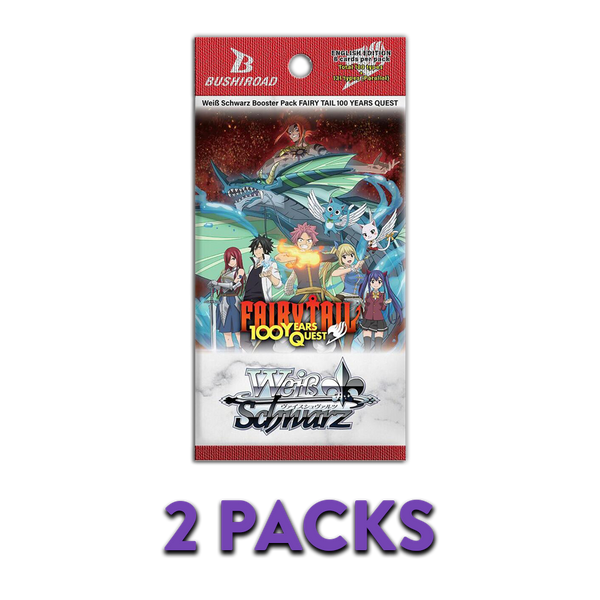 Weiß Schwarz Fairy Tail 100 Years Quest EN 2-PACK (Live Break)