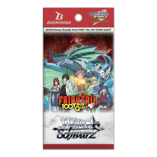 Weiß Schwarz Fairy Tail 100 Years Quest EN 2-PACK (Live Break)