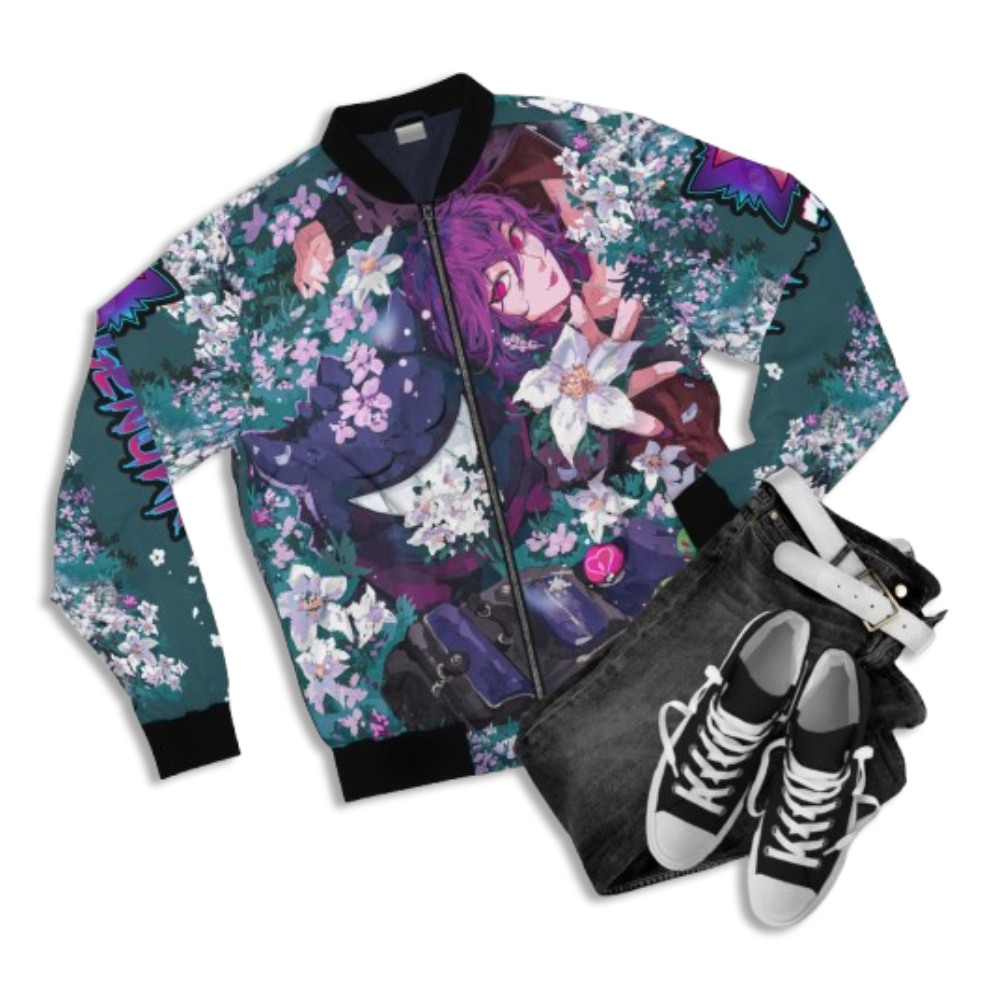 SPOOKY SUMMER Men's Bomber Jacket (runs small)