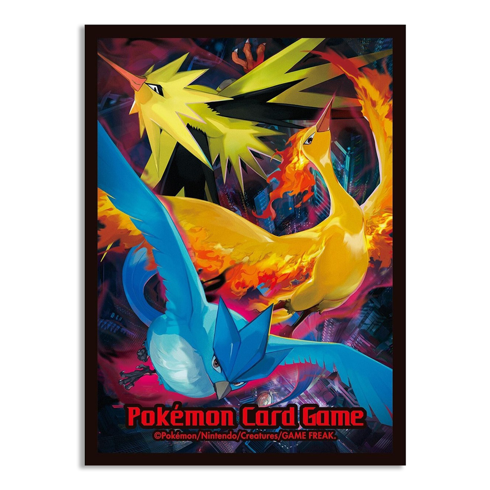 Moltres, Zapdos, & Articuno Sleeves 64ct