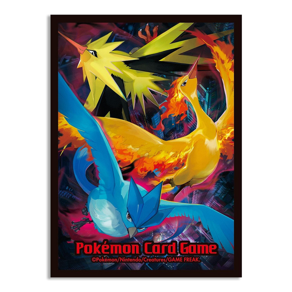 Moltres, Zapdos, & Articuno Sleeves 64ct