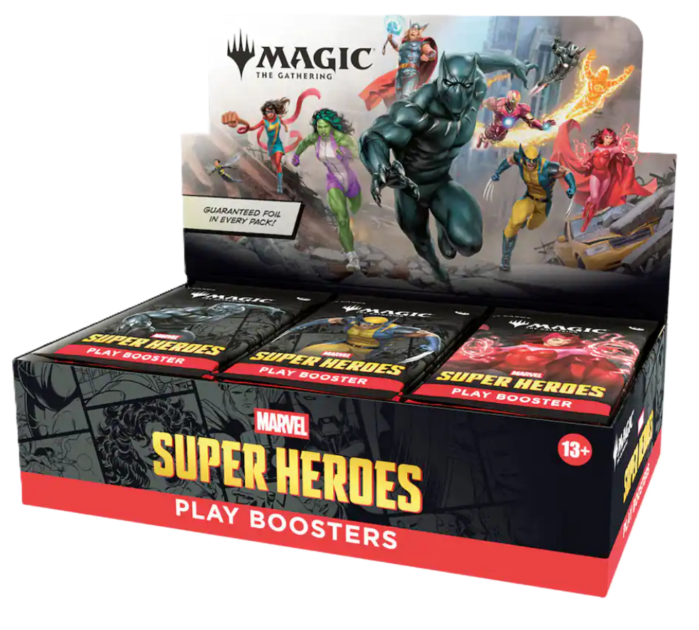 MTG: Marvel Super Heroes PLAY BOOSTER 3-PACK (Live Break)