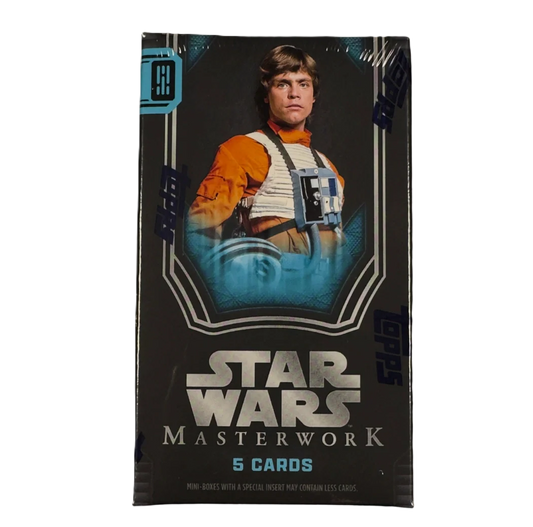 2025 Topps Star Wars Masterwork 1-MINI BOX (FROM HOBBY BOX) (Live Break)