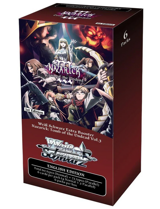 Weiss Schwarz Nazarick: Tomb of the Undead Vol.3 Extra EN BOX (Live Break)