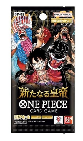 One Piece Emperors in the New World OP-09 JP 2-PACKS (Personal Break)