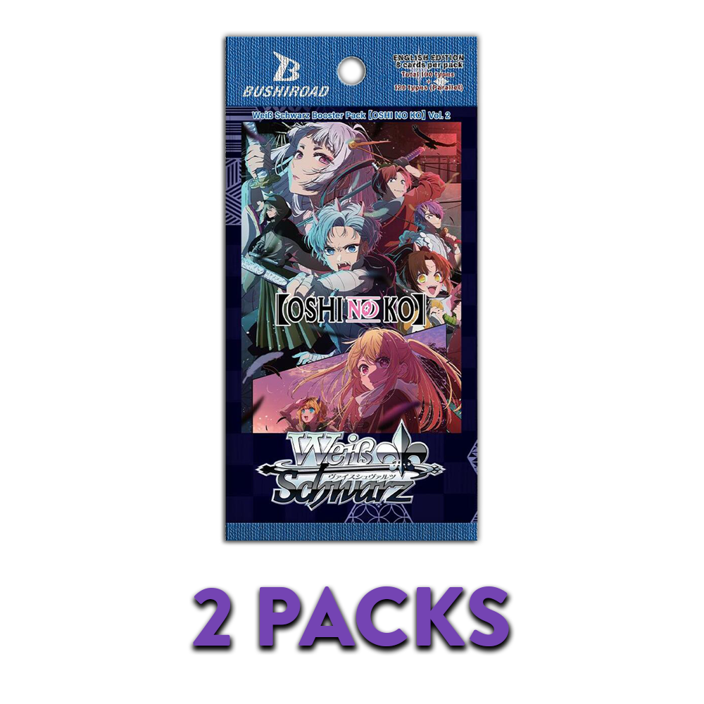 Weiß Schwarz Oshi No Ko Vol.2 EN 2-PACK (Live Break)