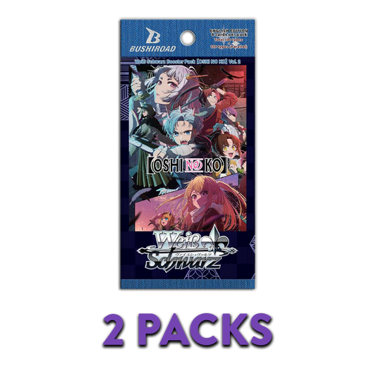 Weiß Schwarz Oshi No Ko Vol.2 EN 2-PACK (Live Break)