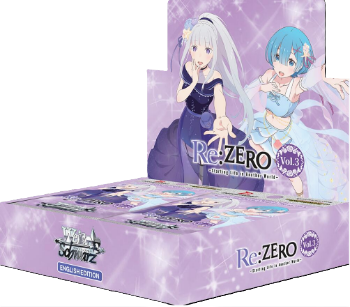 Weiß Schwarz Re:Zero Starting Life in Another World Vol.3 BOX (Live Break)