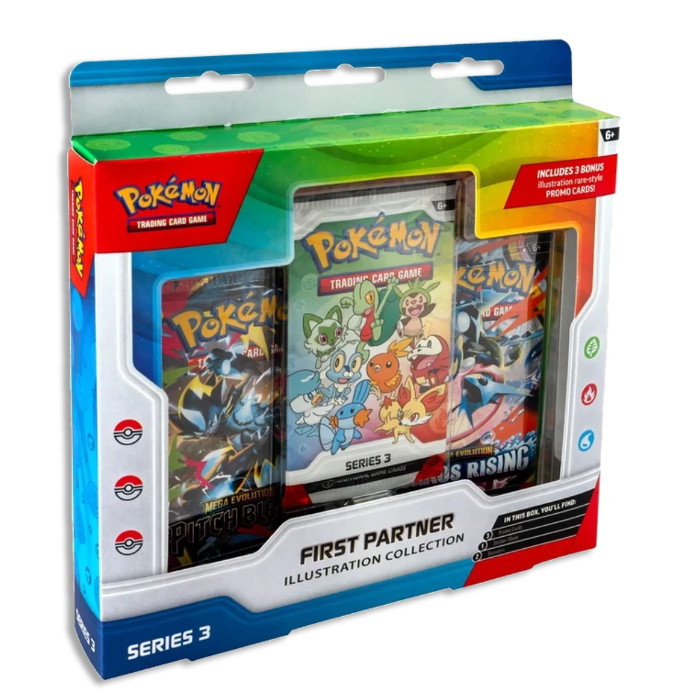 (LIMIT 1) Series 3 First Partner Illustration Collection Box (Live Break)