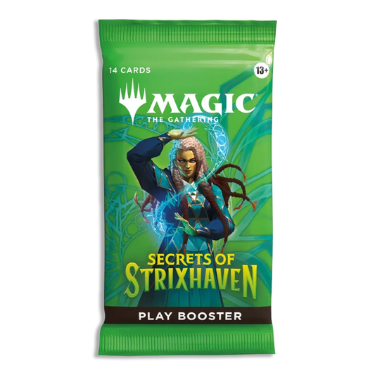 MTG: Secrets of Strixhaven PLAY BOOSTER 3-PACK (Live Break)