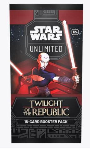 Star Wars Unlimited Twilight of the Republic 2-PACK (Personal Break)